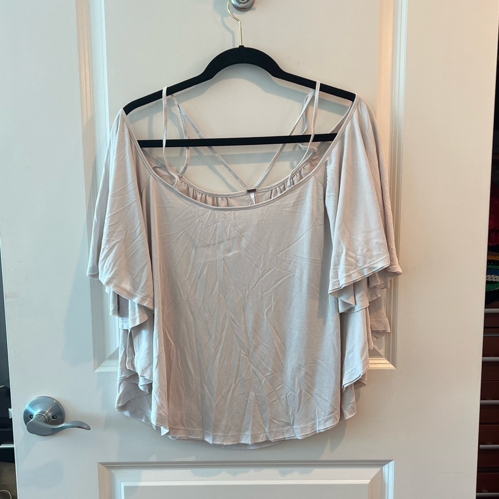 Free People Off-Shoulder Blouse